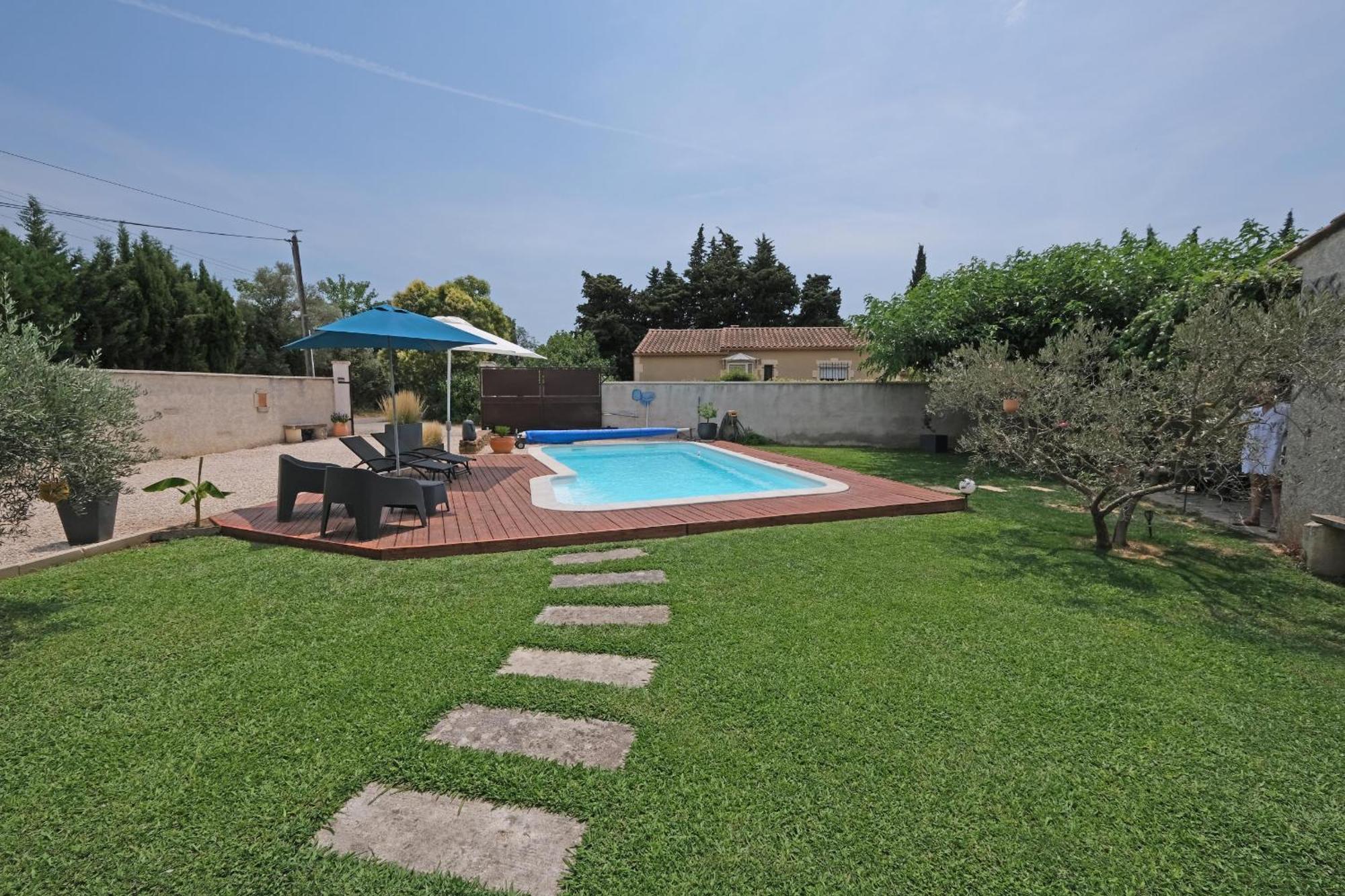 Vila Very Pleasant House With Swimming Pool In Mouries, Near Les Baux De Provence In The Alpilles - 6 People Exteriér fotografie