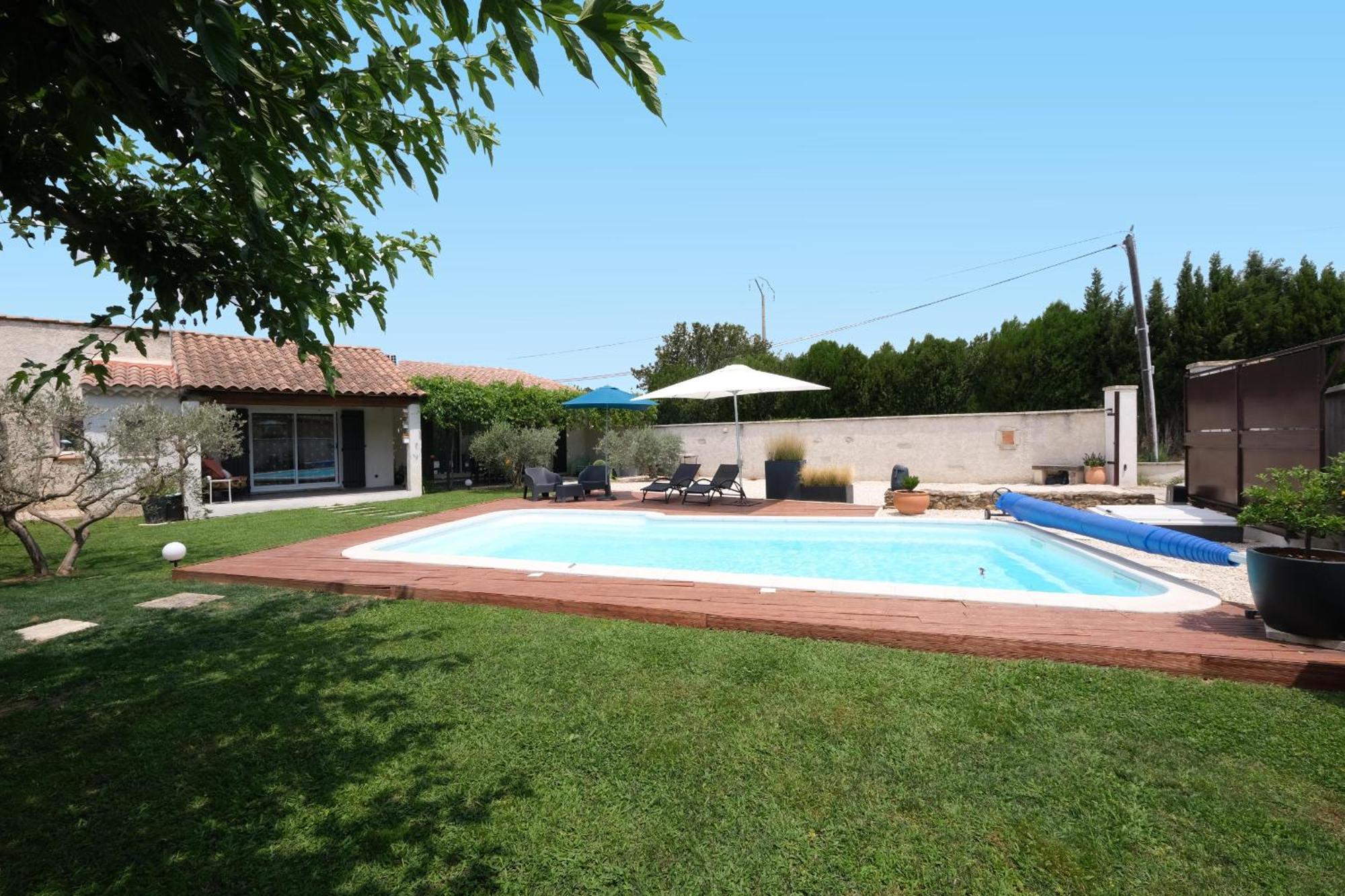 Vila Very Pleasant House With Swimming Pool In Mouries, Near Les Baux De Provence In The Alpilles - 6 People Exteriér fotografie